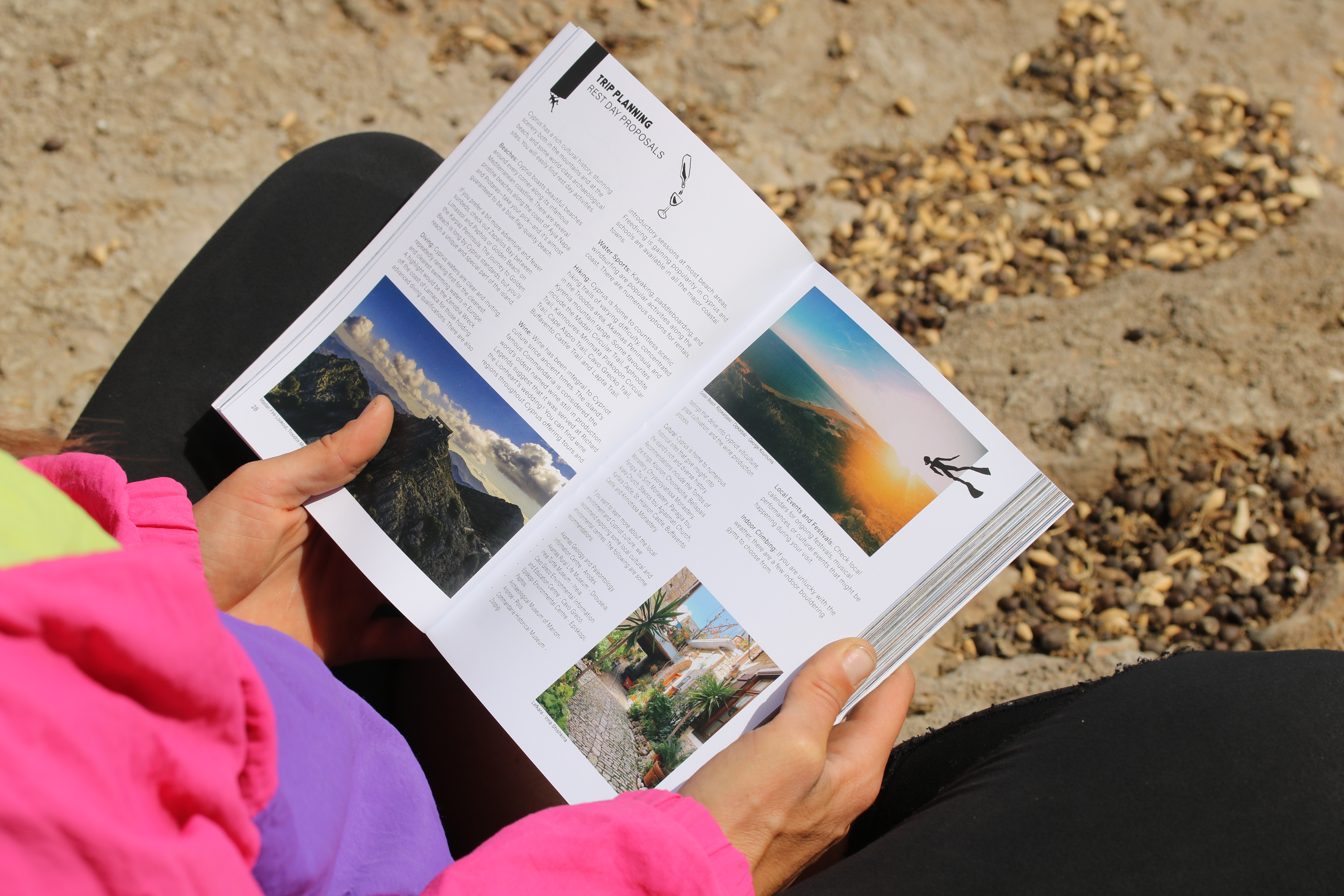 Guidebook page view